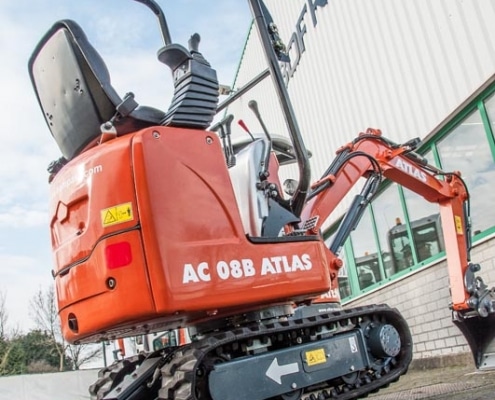 Atlas Minigraver AC 08B kompakt Atlas Minigraver AC 08B kompakt