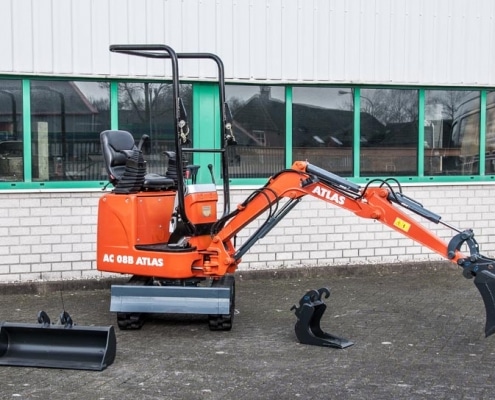 Atlas Minigraver AC 08B - kompakt bofram Atlas Minigraver AC 08B - kompakt bofram