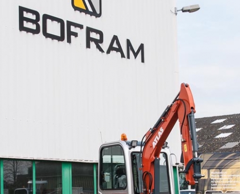 Atlas minigraver AC 25B-graafmachine