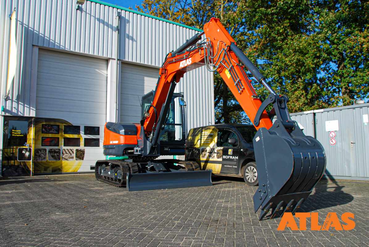 Atlas graafmachine AC 90 UF (8) Atlas graafmachine AC 90 UF (3)